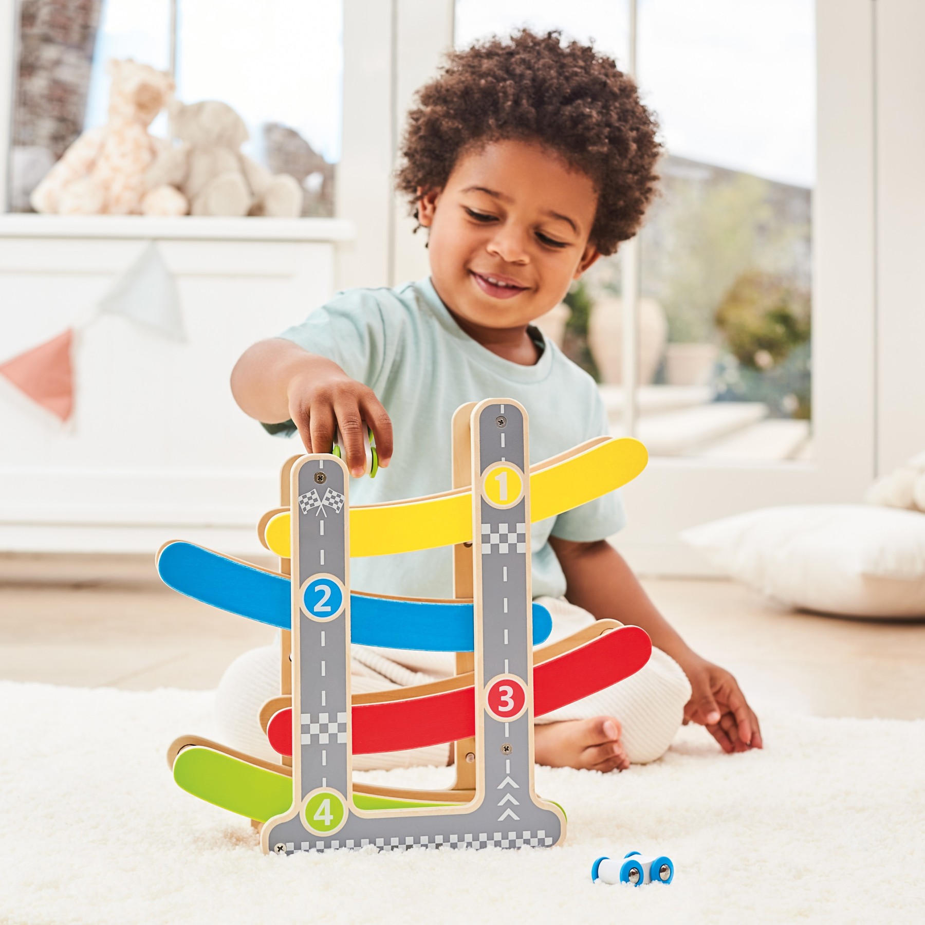 環保木材製作的幼兒益智玩具安全無毒適合18個月以上兒童