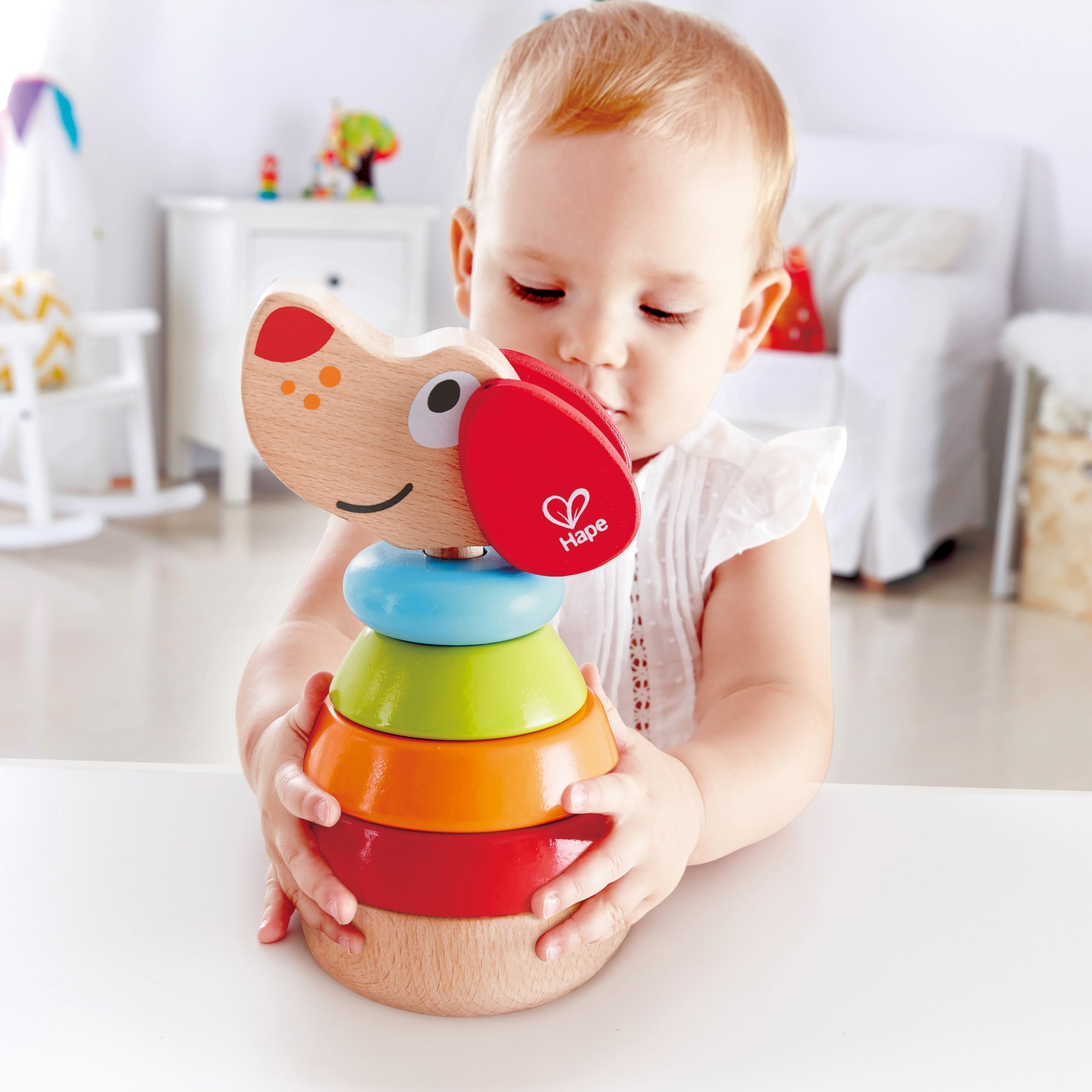 佩佩堆塔玩具-顏色配對與聲音互動