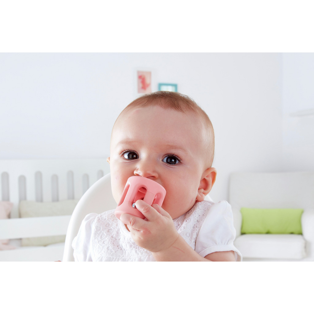 色彩幾何搖鈴 (大米材質)-Hape-Eurekakids