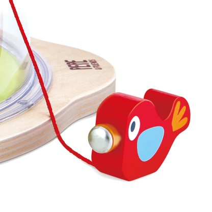 桌面益智玩具展示圓頂迷宮結構與顏色細節