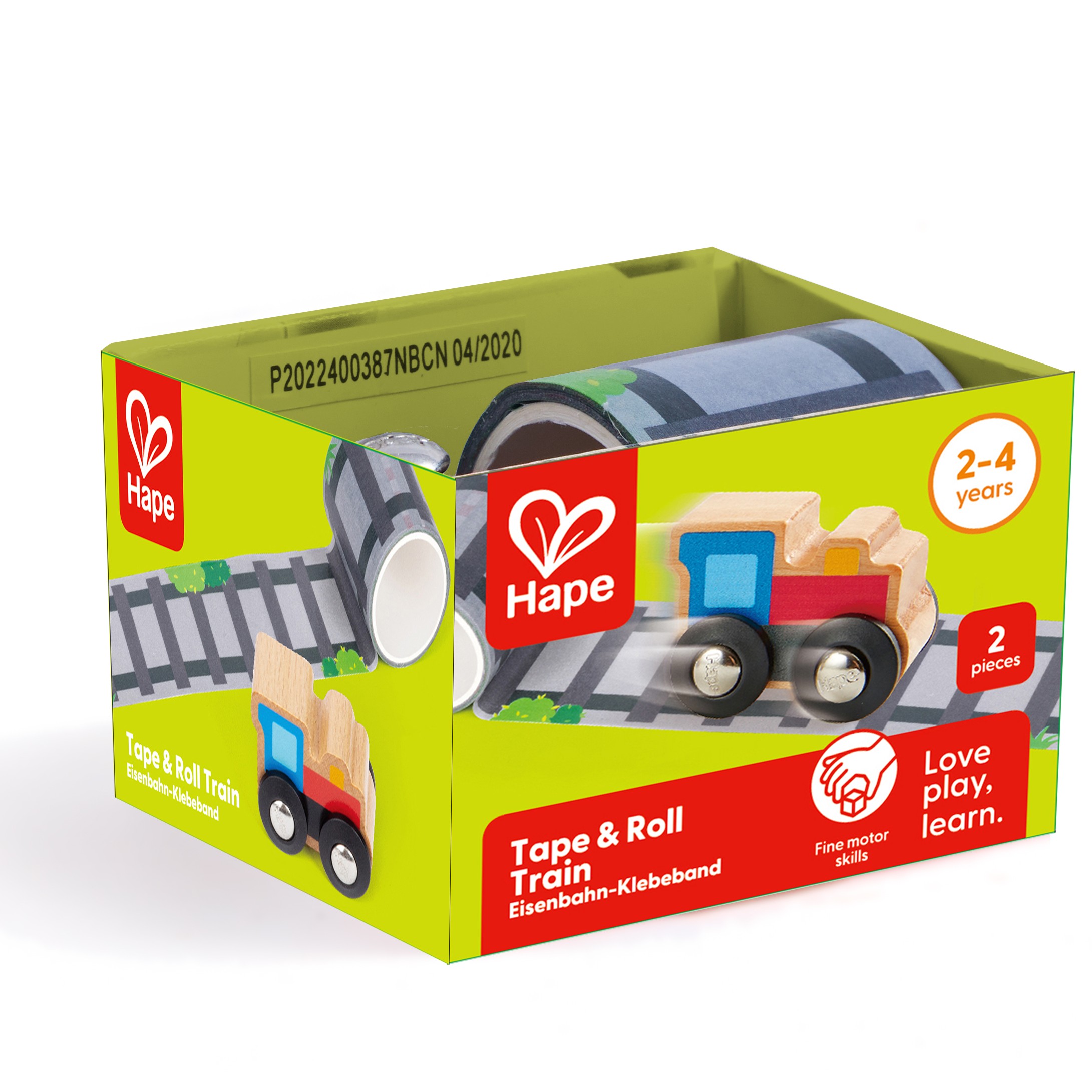 Hape 卷貼軌道小火車 | STEAM | S小小科學家 | 2-3 歲 (new)