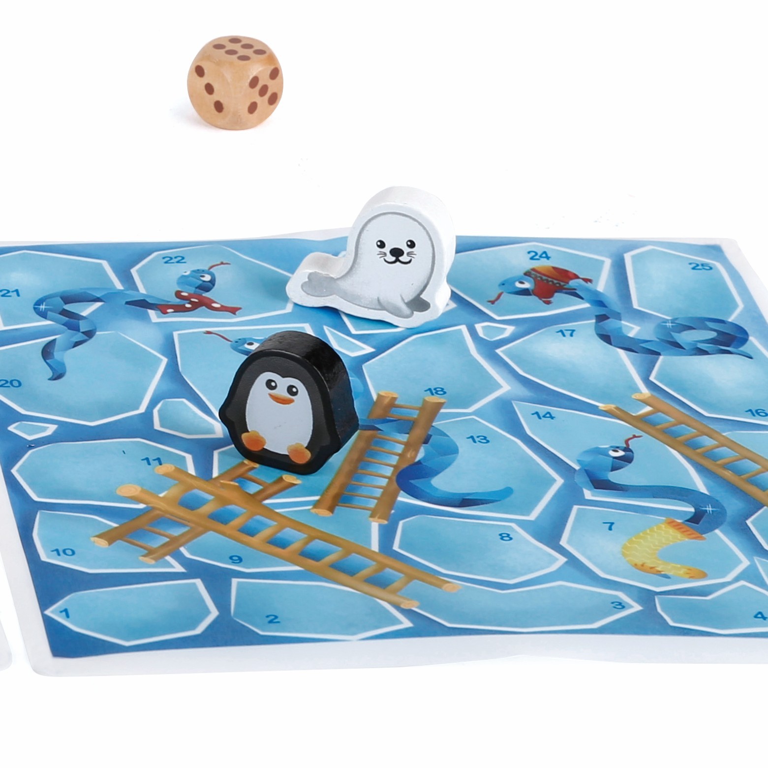 企鵝海豹可愛棋子適合幼兒手部抓握