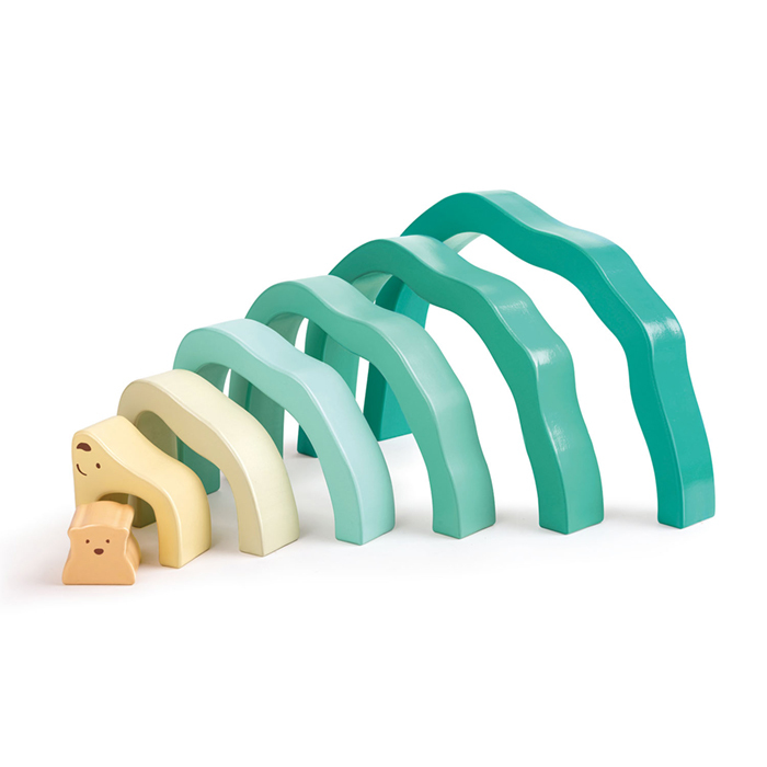 冰川北極熊藝術積木-HAPE-Eurekakids