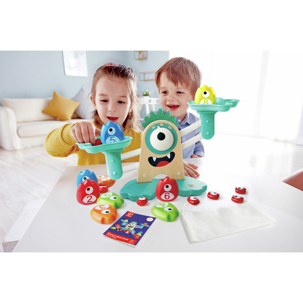 Hape 大眼怪數學天平 - 介紹基本的數學概念 (3-6歲)