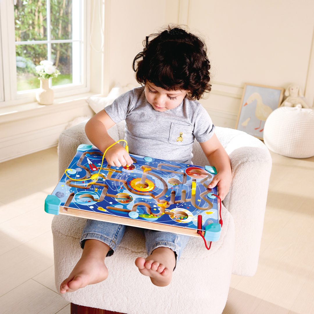 太空迷宮與七巧板-Hape-Eurekakids