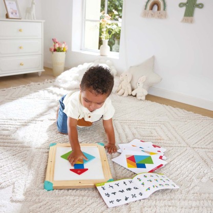 太空迷宮與七巧板-Hape-Eurekakids