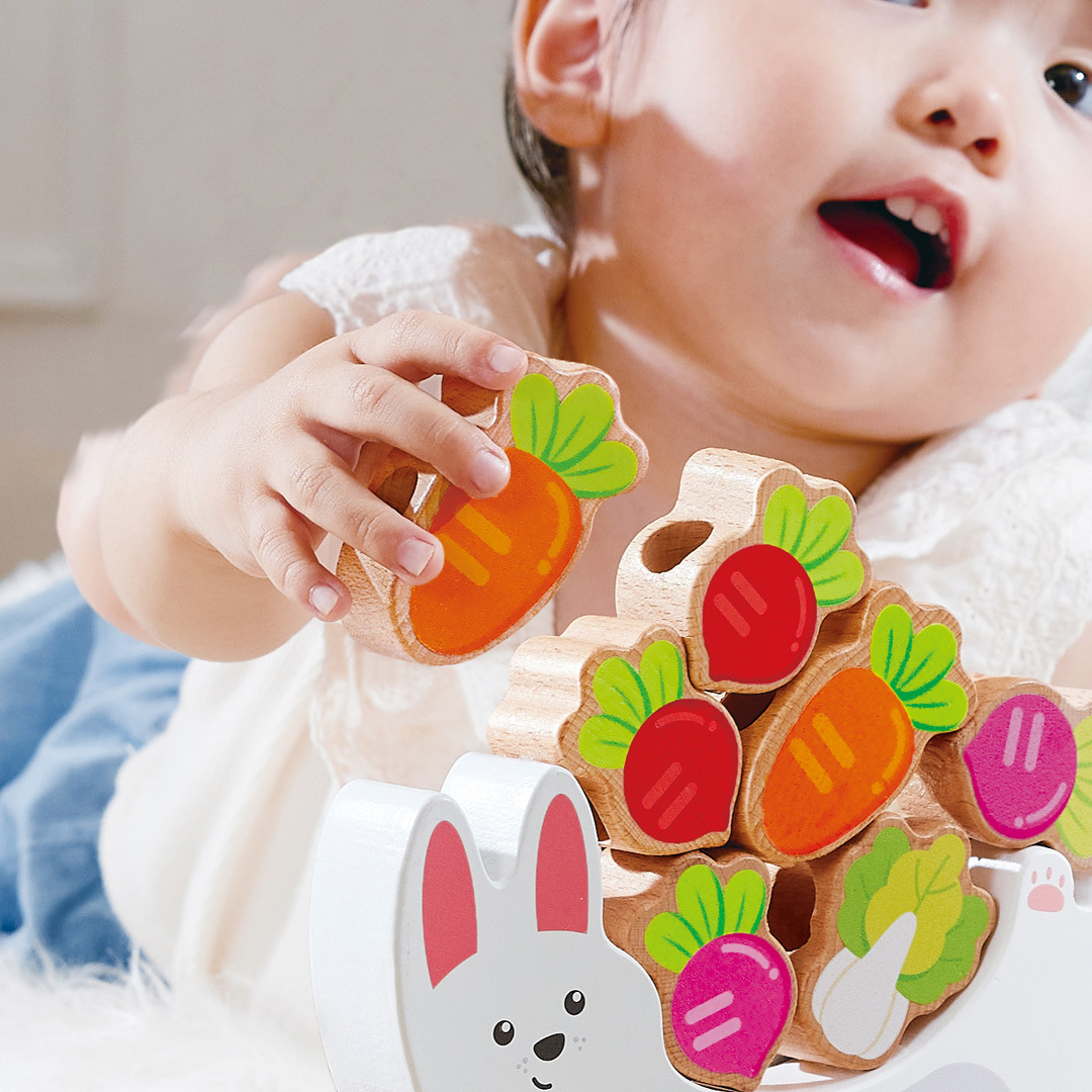 兔子平衡穿線遊戲-Hape-Eurekakids