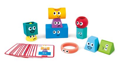 Hape 蒙特梭利幾何疊疊樂 (1-5歲) 