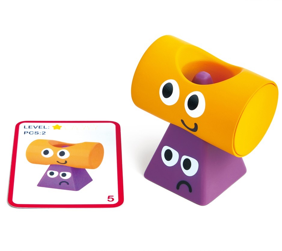 Hape 蒙特梭利幾何疊疊樂 (1-5歲) 