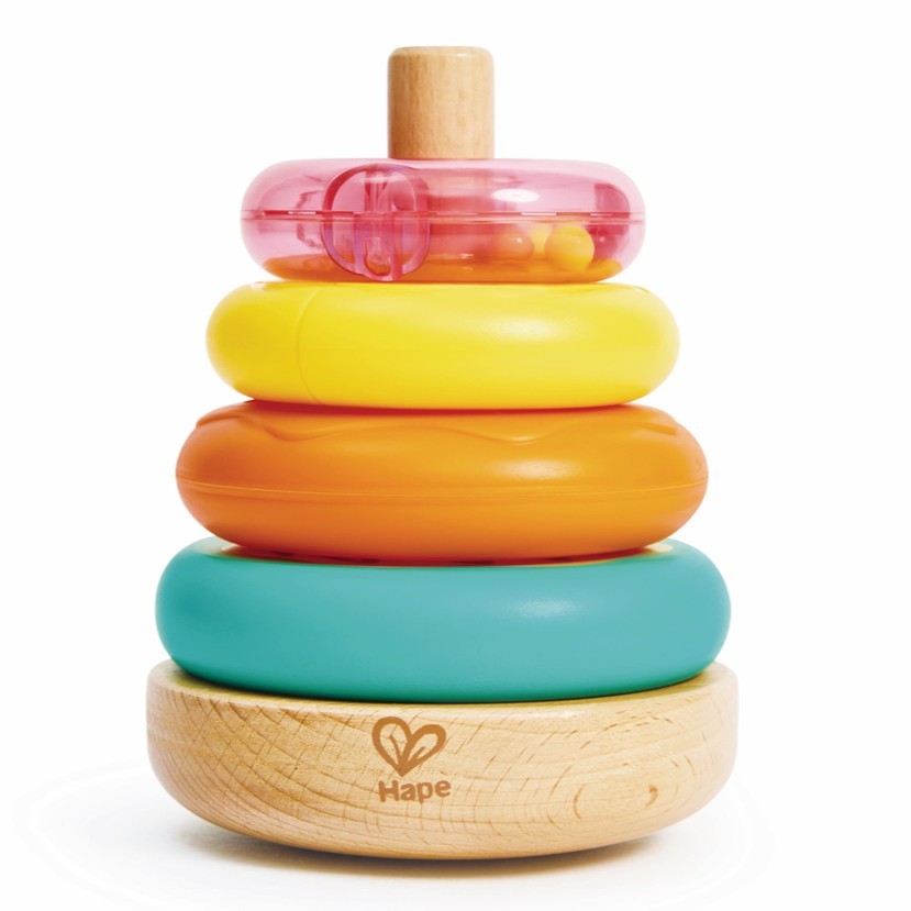 Hape 疊疊甜甜圈玩具 (18-48M)