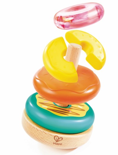 Hape 疊疊甜甜圈玩具 (18-48M)