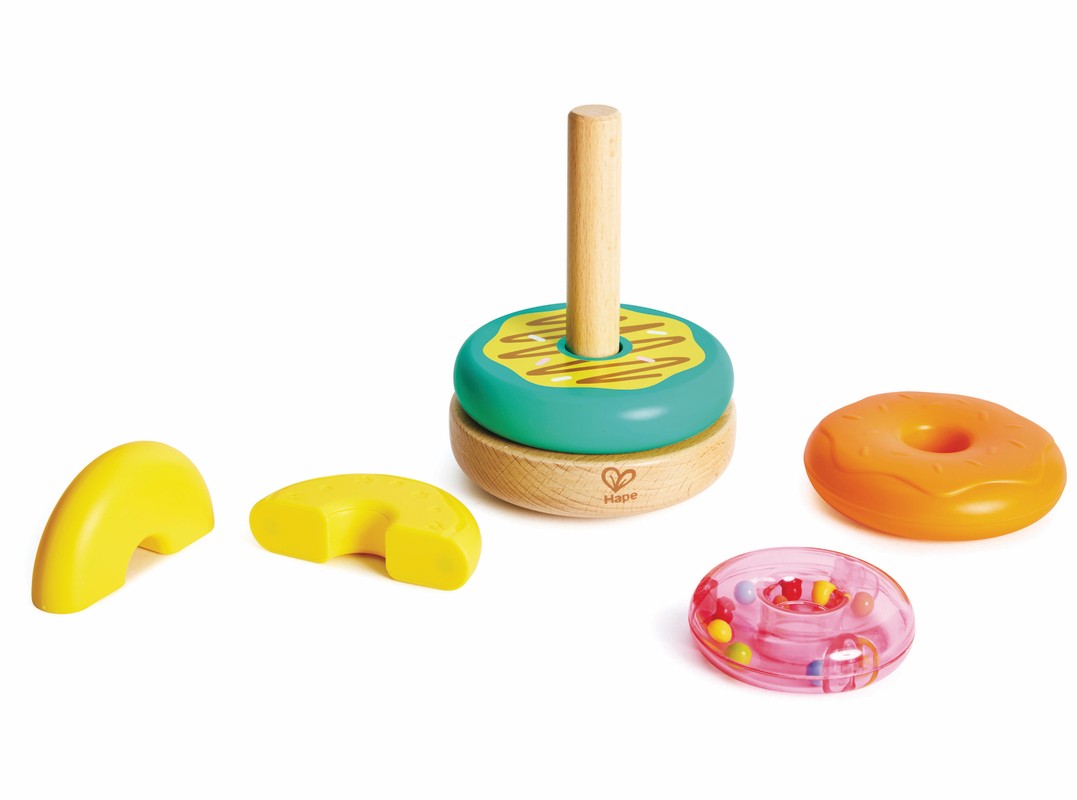 Hape 疊疊甜甜圈玩具 (18-48M)