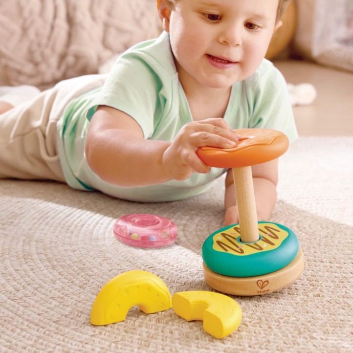 Hape 疊疊甜甜圈玩具 (18-48M)