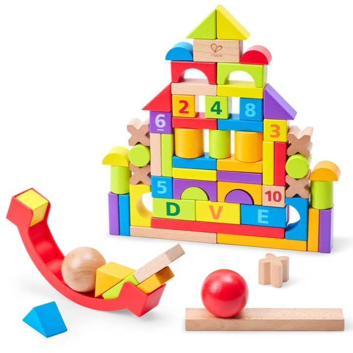 Hape 伴我成長積木套裝 (1–6 歲)