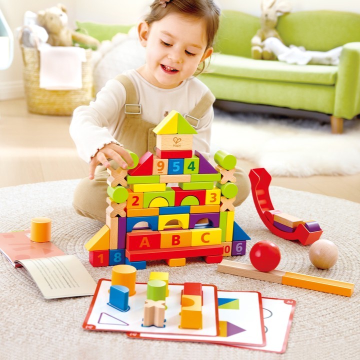 Hape 伴我成長積木套裝 (1–6 歲)