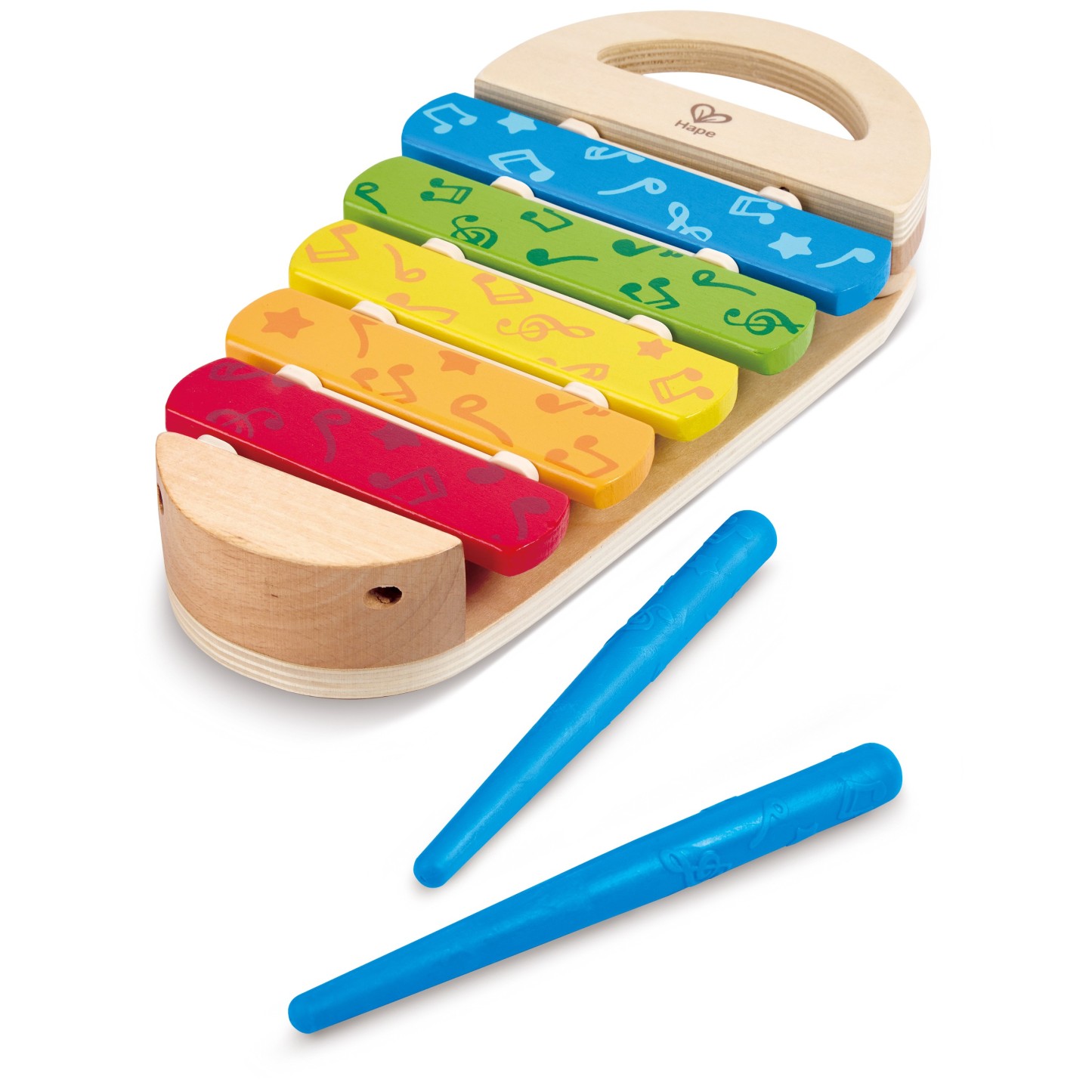 兒童音樂玩具配備防滑敲擊棒，專為1-2歲寶寶設計