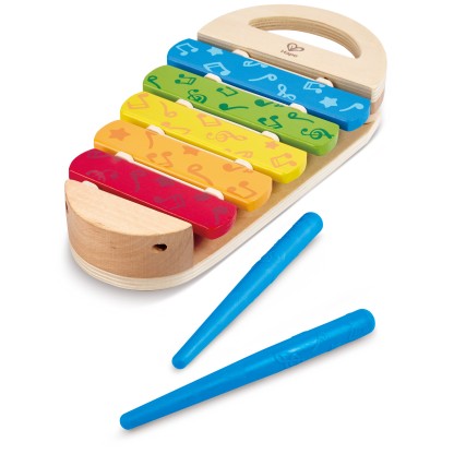 兒童音樂玩具配備防滑敲擊棒，專為1-2歲寶寶設計