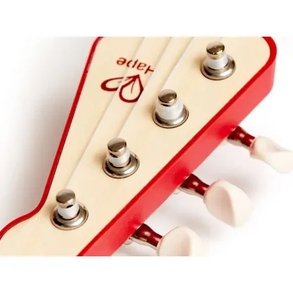 紅色閃光燈烏克麗麗-Hape-Eurekakids