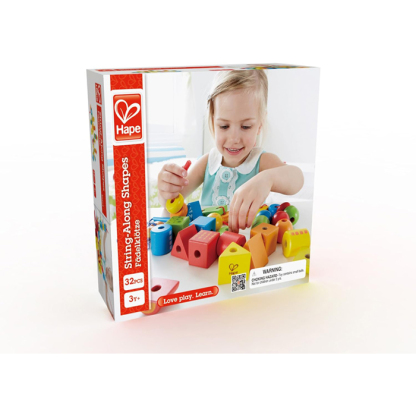 創意串珠套裝 (32塊)-HAPE-Eurekakids