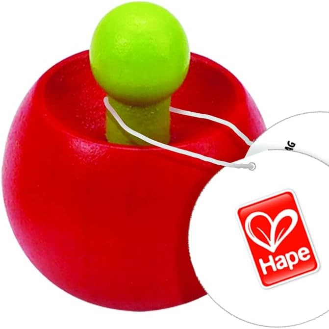  傳統陀螺玩具適合手眼協調能力發展