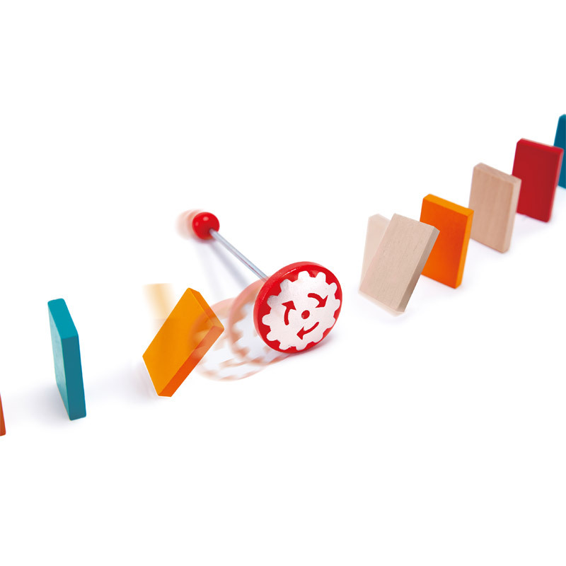 機械多米諾巨臂骨牌套裝 (STEAM 系列)-HAPE-Eurekakids