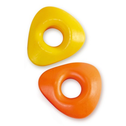 符合人體工學的粗握把蠟筆訓練幼兒精細動作能力
