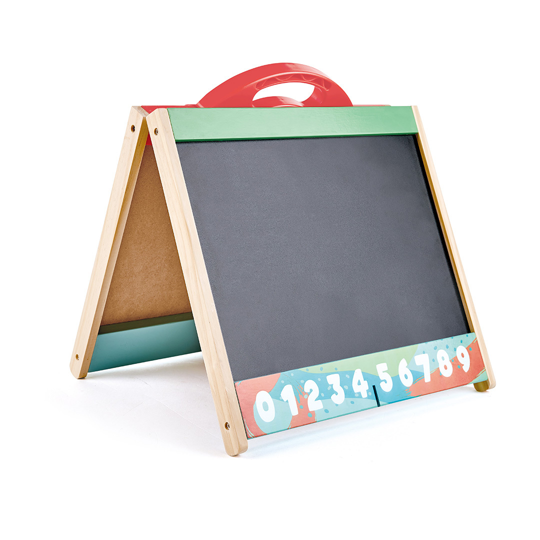 手提式兩用兒童畫板玩具-Hape-Eurekakids