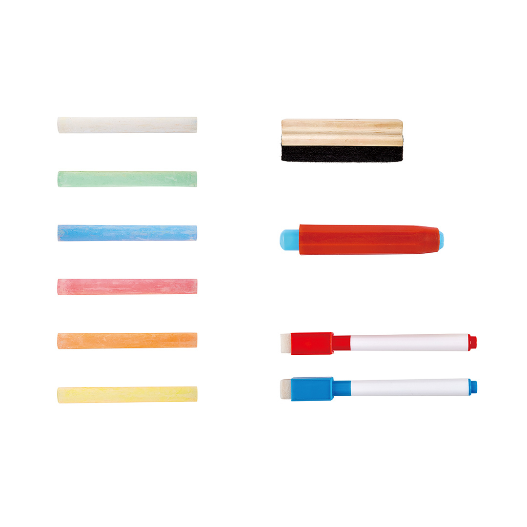 兒童升降畫架雙面畫板-Hape-Eurekakids