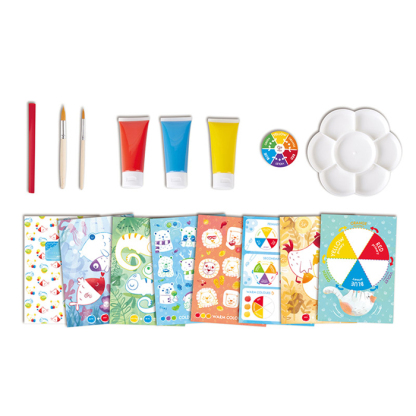 色彩遊戲繪畫套裝-HAPE-Eurekakids