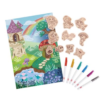 魔法朋友DIY磁石套裝-HAPE-Eurekakids