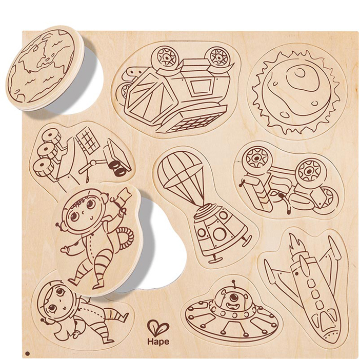 外太空DIY磁石套裝  (STEAM系列)-HAPE-Eurekakids