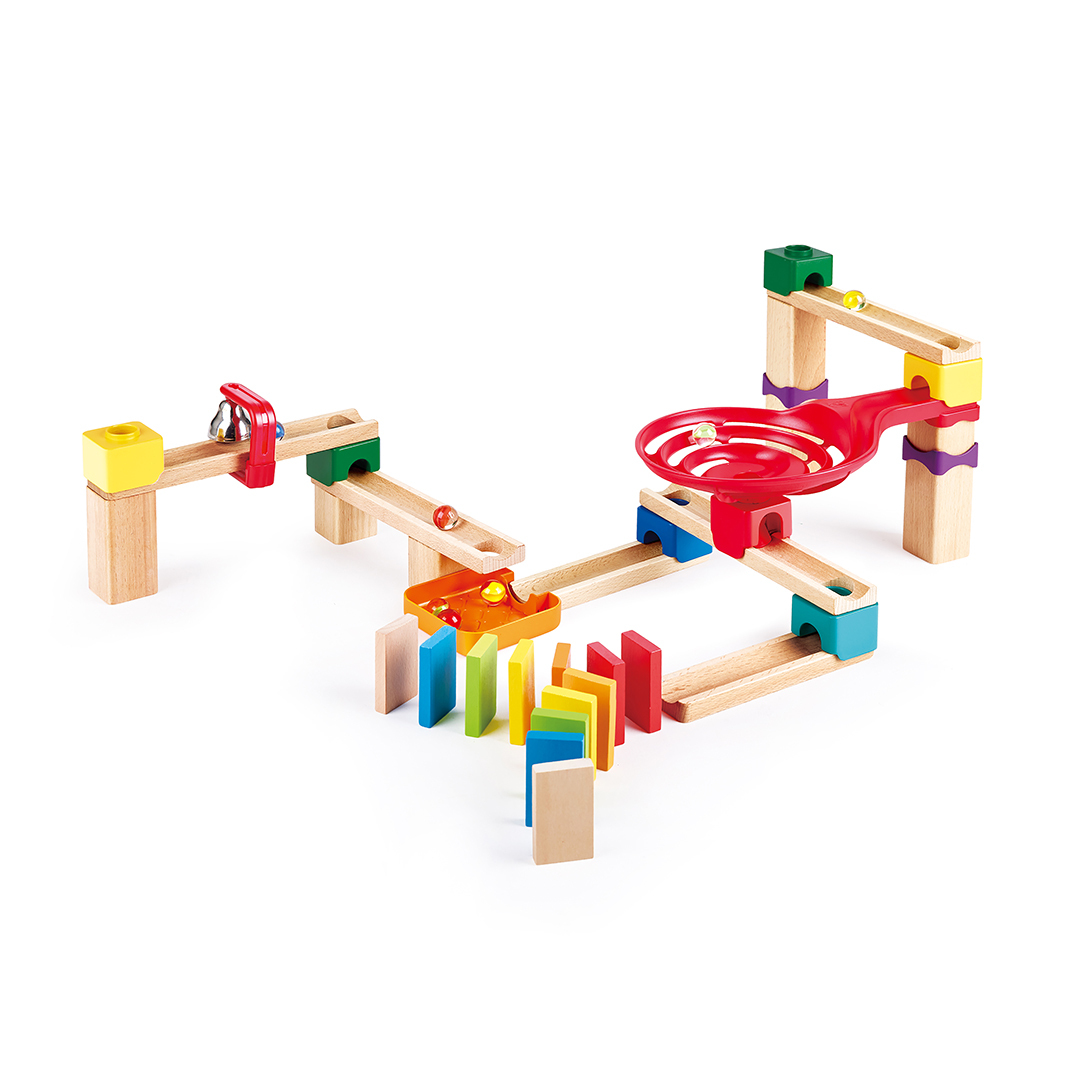 軌道滾珠遊戲－雙螺旋競速-Hape-Eurekakids