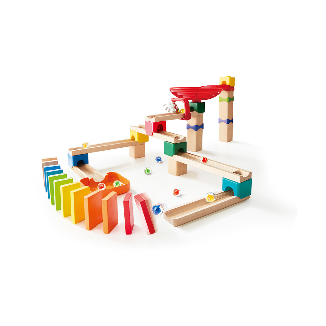 軌道滾珠遊戲－雙螺旋競速-Hape-Eurekakids