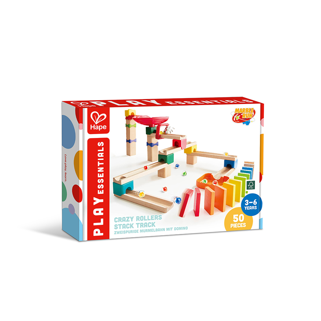 軌道滾珠遊戲－雙螺旋競速-Hape-Eurekakids