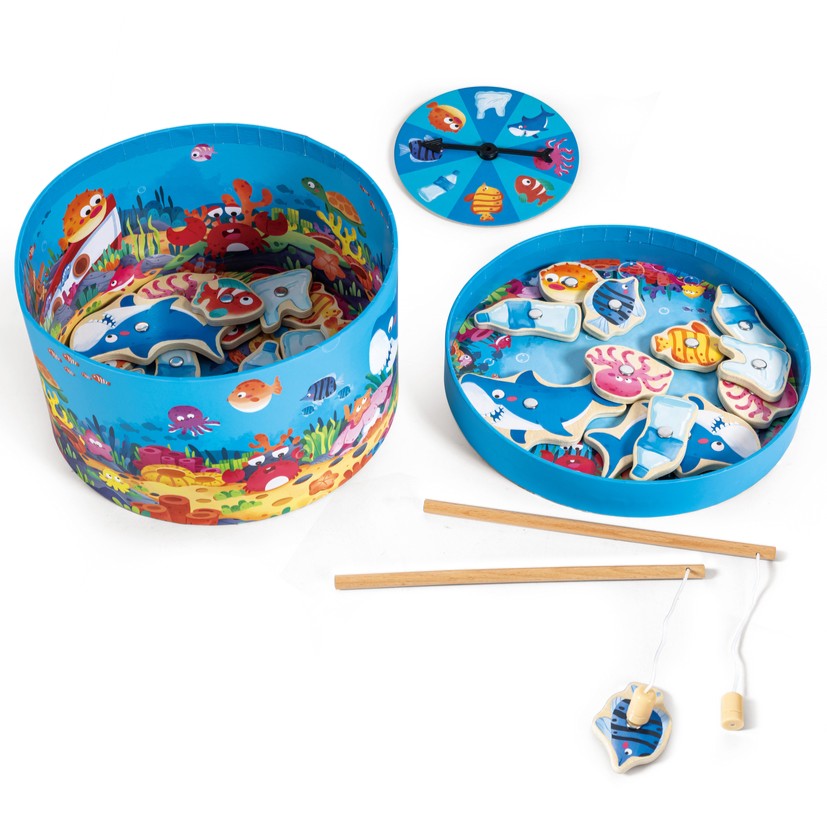 Hape 2合1磁力釣魚遊戲 (2-4 歲)