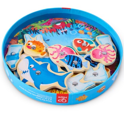 Hape 2合1磁力釣魚遊戲 (2-4 歲)