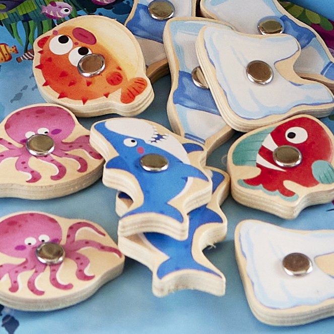 Hape 2合1磁力釣魚遊戲 (2-4 歲)