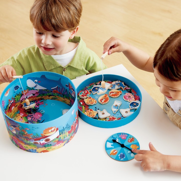 Hape 2合1磁力釣魚遊戲 (2-4 歲)