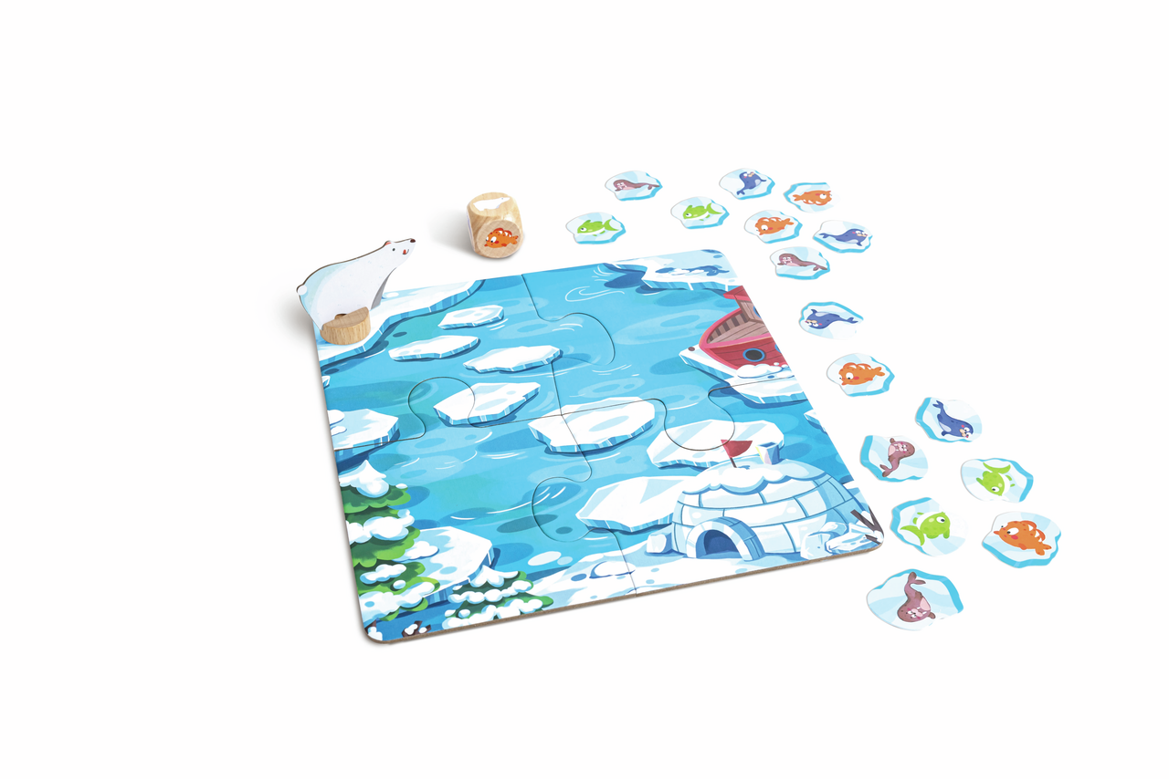 Hape The Hungry Journey 北極熊桌遊 (3 歲以上)