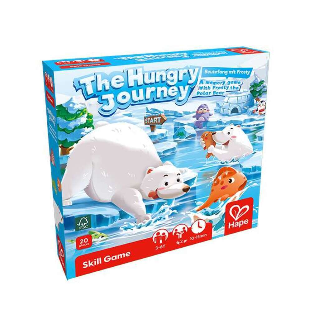 Hape The Hungry Journey 北極熊桌遊 (3 歲以上)