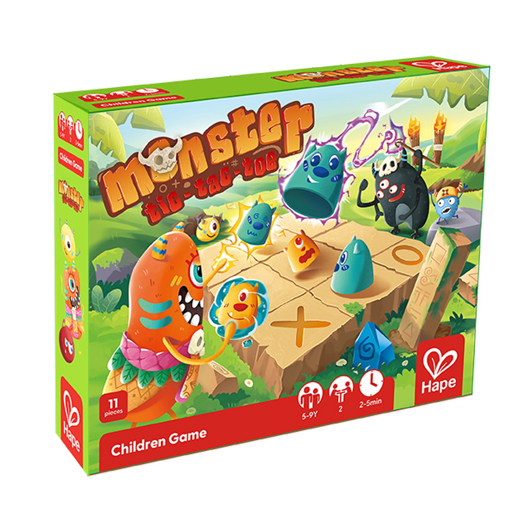 怪獸井字棋-Hape-Eurekakids