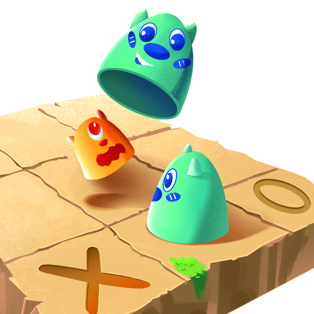 怪獸井字棋-Hape-Eurekakids