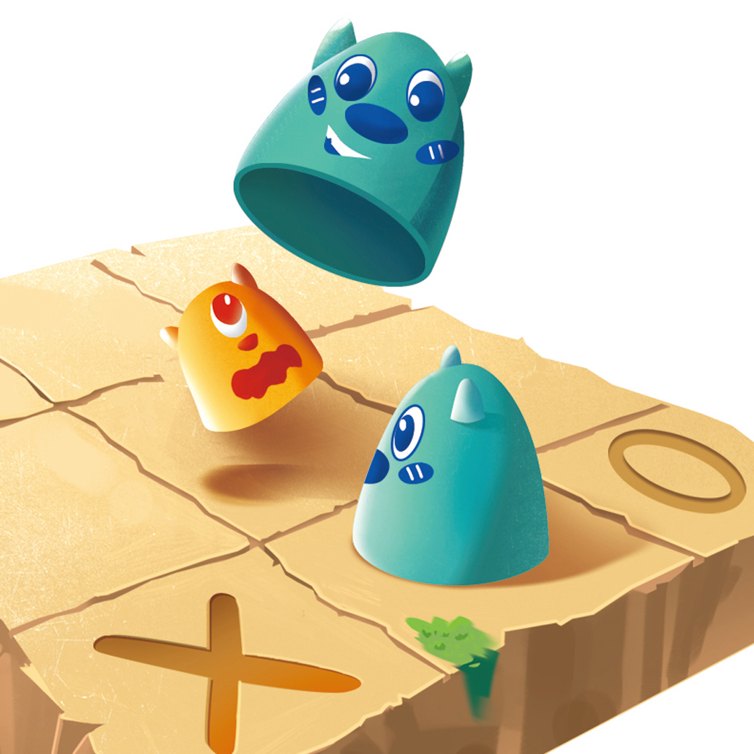 怪獸井字棋-Hape-Eurekakids