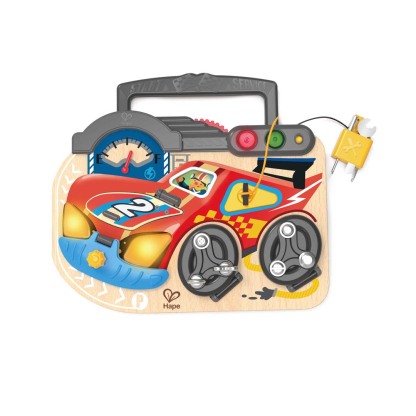 小小賽車手的忙碌板-Hape-Eurekakids