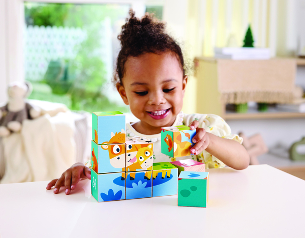 Hape Farm Ainmals Block Puzzle (2 歲到4歲)