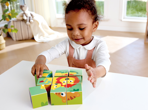 Hape Wild Animals Block Puzzle (2 歲到4歲)