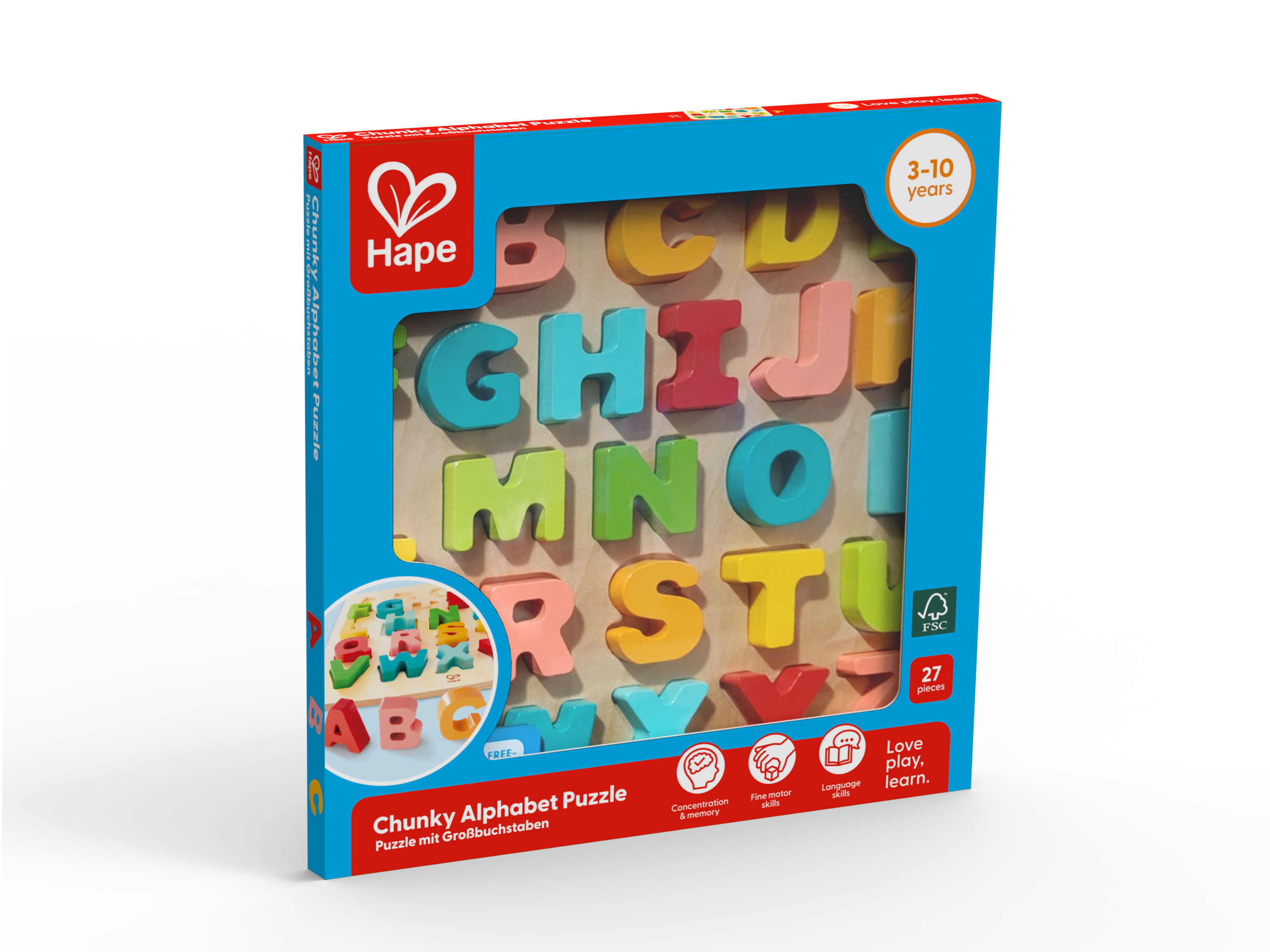 親子互動場景中使用字母拼圖進行語言啟蒙學習