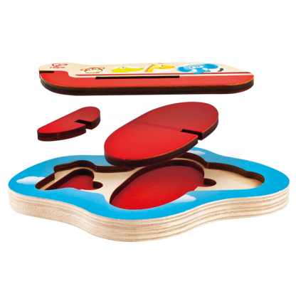 3D飛機拼圖-HAPE-Eurekakids