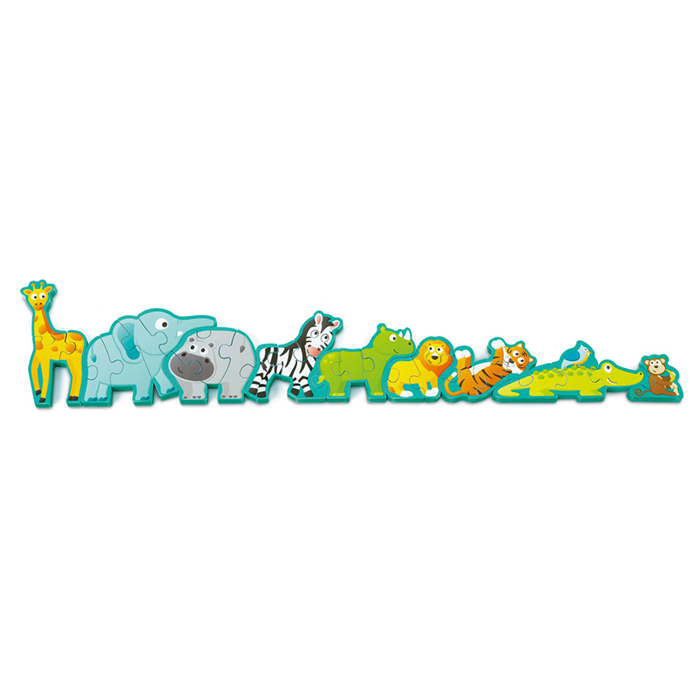 Eurekakids-{product-vendor}-字母與野生動物立體拼圖