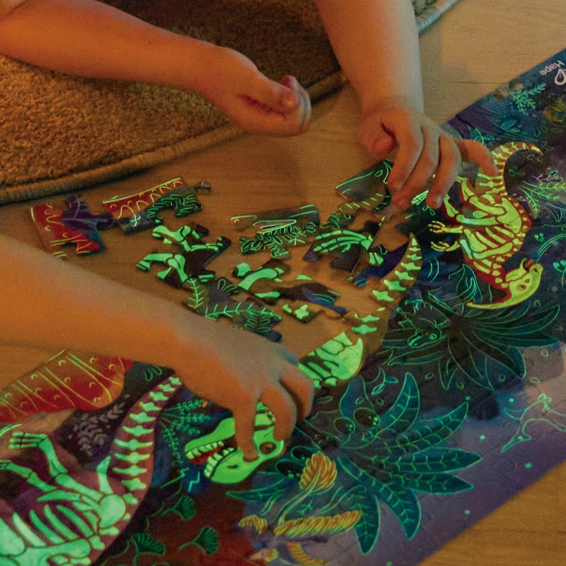 Hape 1.5米長恐龍拼圖 (6-10 歲)